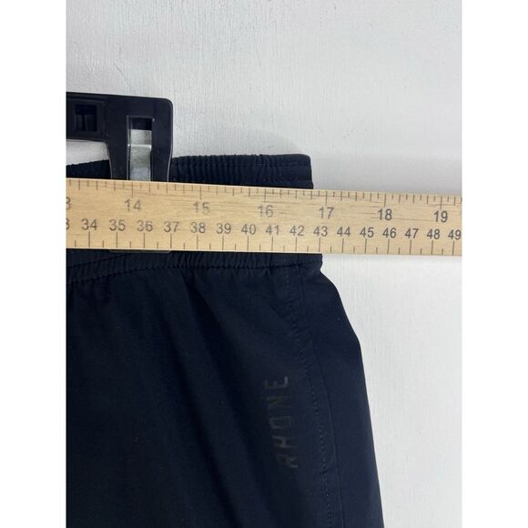 Rhone Shorts Mens Large Black Performance Lined Short Performance Active Stretch - Picture 5 of 12